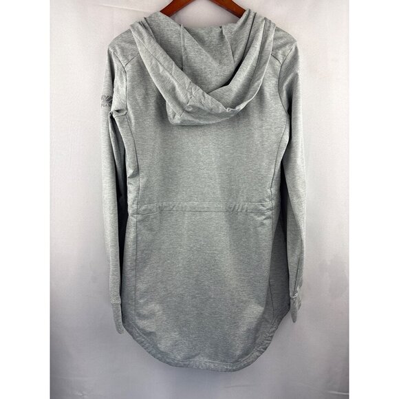 Sun Mountain Womens Thermal Hooded Jacket Small Gray Polyester Blend - Picture 5 of 7